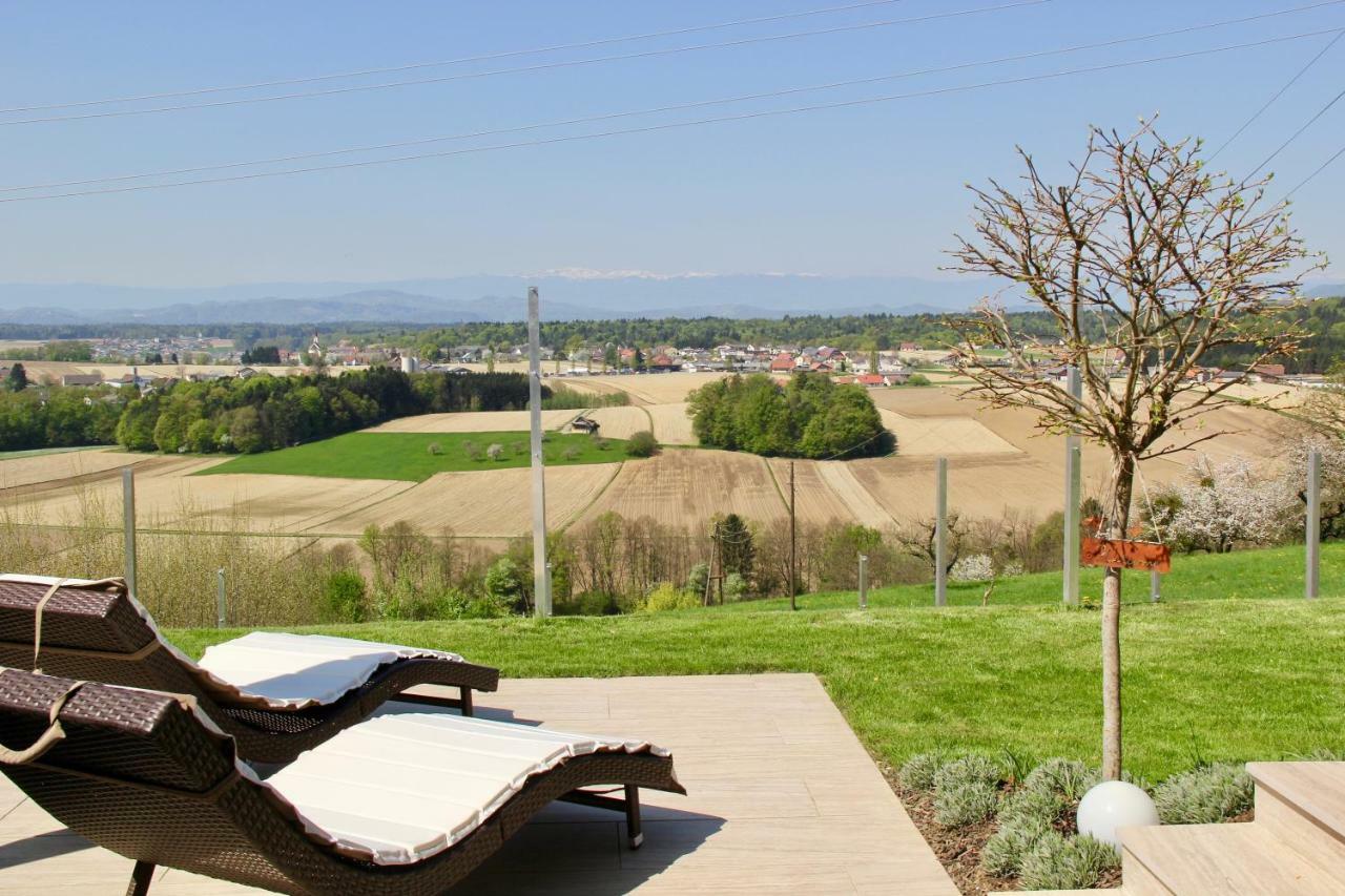 Nikolaier Weinblick - Ferienwohnung Muskateller Sankt Nikolai ob Draßling Exterior foto